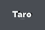 Taro, a Sans Serif Font by Dharma Type (Thumbnail 1 of 10)
