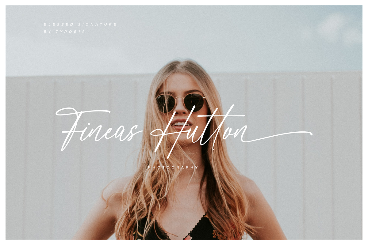 Blessed Signature Font, a Script Font by Pen Culture (Photo 4 of 11)
