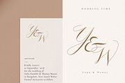 Lucylove - Modern Calligraphy, a Script Font by delipensil (Thumbnail 3 of 11)