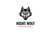 Night Wolf Logo, a Branding & Logo Template by Pixes (Thumbnail 1 of 2)