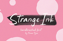Strange Ink Font