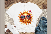 Watercolor Summer Funny Character Cl, an Illustration by Sublimation Artist (Thumbnail 4 of 6)