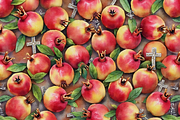 Seamless Pattern Pomegranate Cross, a Pattern Graphic by PLUM&FIGS (Thumbnail 5 of 5)