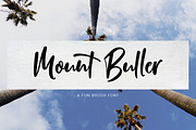 Mount buller, a Script Font by Franstudio (Thumbnail 1 of 6)