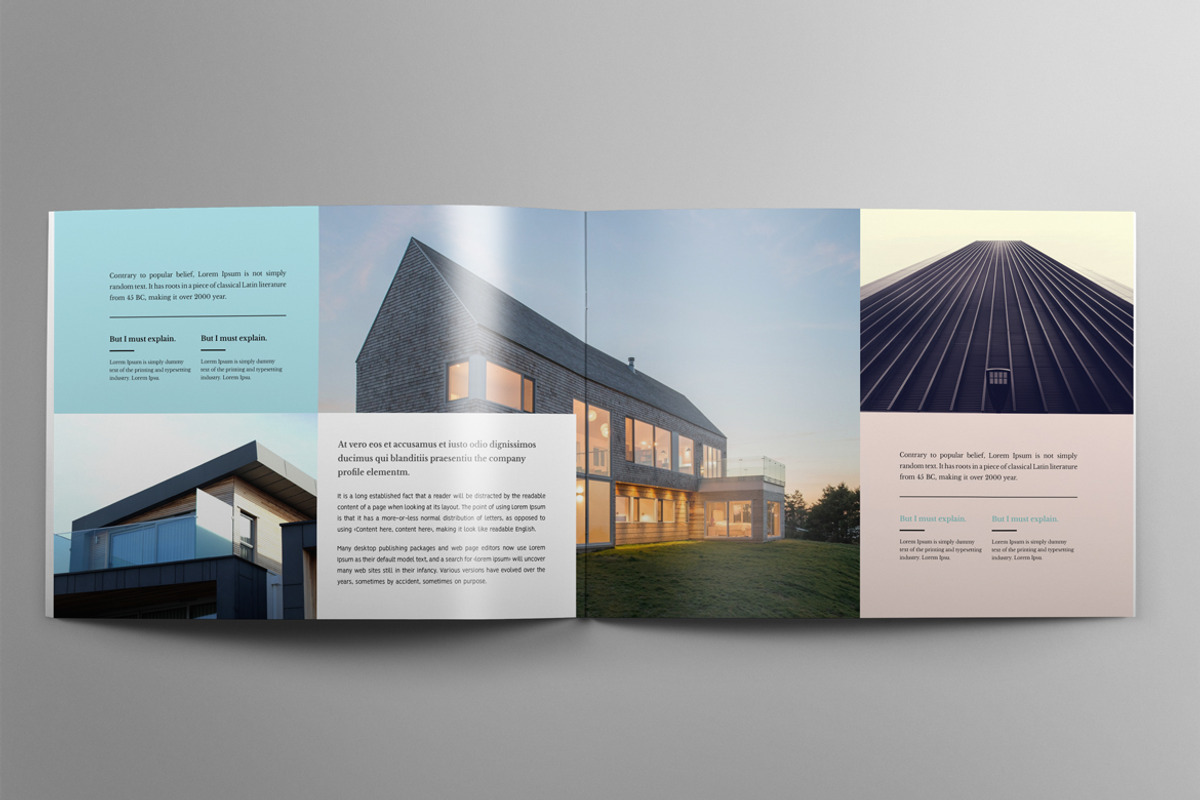 Modern Architecture Brochure A4 & A5, a Brochure Template by Pro-Gh (Photo 8 of 12)