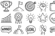 Achievement and Success Icons, an Object Graphic by nikagraphic (Thumbnail 1 of 3)