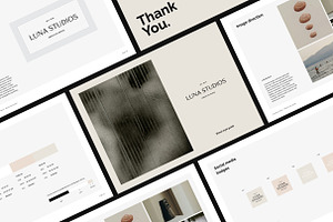 Minimal Mini Brand Guidelines Kit