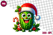 Christmas Pickles Clipart Bundle, a Decorative Illustration by taramija (Thumbnail 9 of 26)
