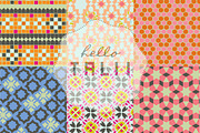 Summer Tiles Digital Paper, a Pattern Graphic by Hello Talii (Thumbnail 2 of 3)