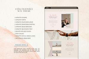 Wix Website Template - Photography