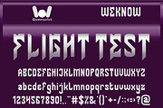 Aeroplane font, a Font by weknow (Thumbnail 2 of 9)
