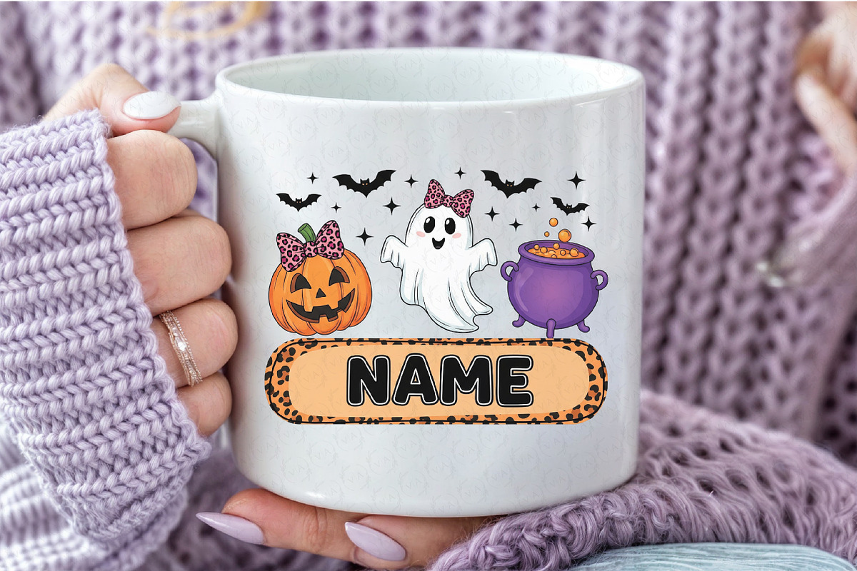 Custom name Halloween png, an Illustration by Craft Nest (Photo 4 of 6)