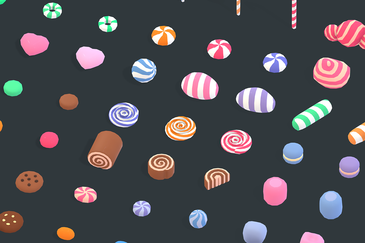 Candy Land - Animation Asset, an Environmental 3D Model by Polydactyl (Photo 7 of 36)