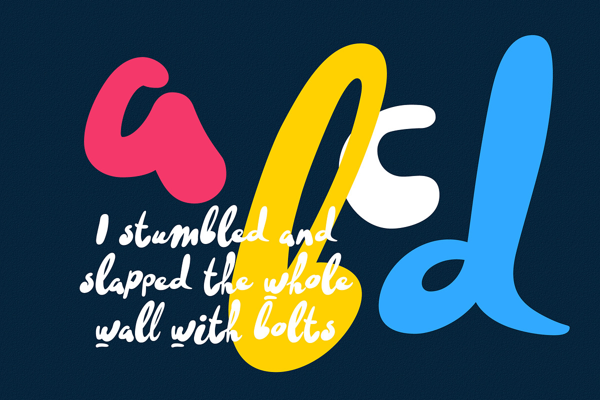Catyyfox fresh & superfunny font preview 6