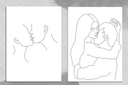 10 Love Goals Line Art, a Decorative Illustration by Miracles Everywhere (Thumbnail 6 of 7)