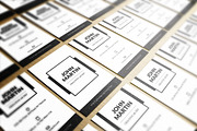 Clean Royal Individual Business Card, a Business Card Template by bouncy (Thumbnail 2 of 3)