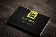 Dark Individual Business Card, a Business Card Template by bouncy (Thumbnail 4 of 4)