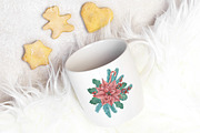 Christmas Wreaths Xmas Tree Clipart, an Illustration by PawGraphic (Thumbnail 9 of 10)