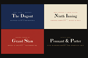 Boston Straight Roman – Display Font, a Serif Font by Lilithcollageart (Thumbnail 5 of 20)