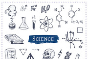 Back to school. Icons. Calligraphy, an Education Illustration by Margo Miller (Thumbnail 2 of 18)