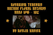 Dravex - Sign Modern Blackletter, a Blackletter Font by roomspace creative lab (Thumbnail 8 of 10)
