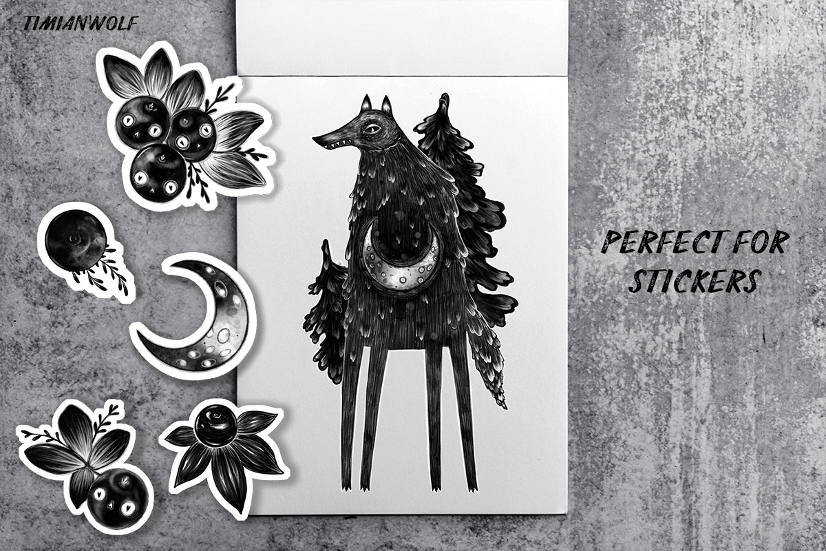 Night in the woods 40 PNG Timianwolf, an Animal Illustration by timianwolf (Photo 3 of 10)