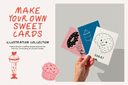 Sweets: Hand Drawn Pastry & Desserts, a Food Illustration by dicreate (Thumbnail 9 of 13)