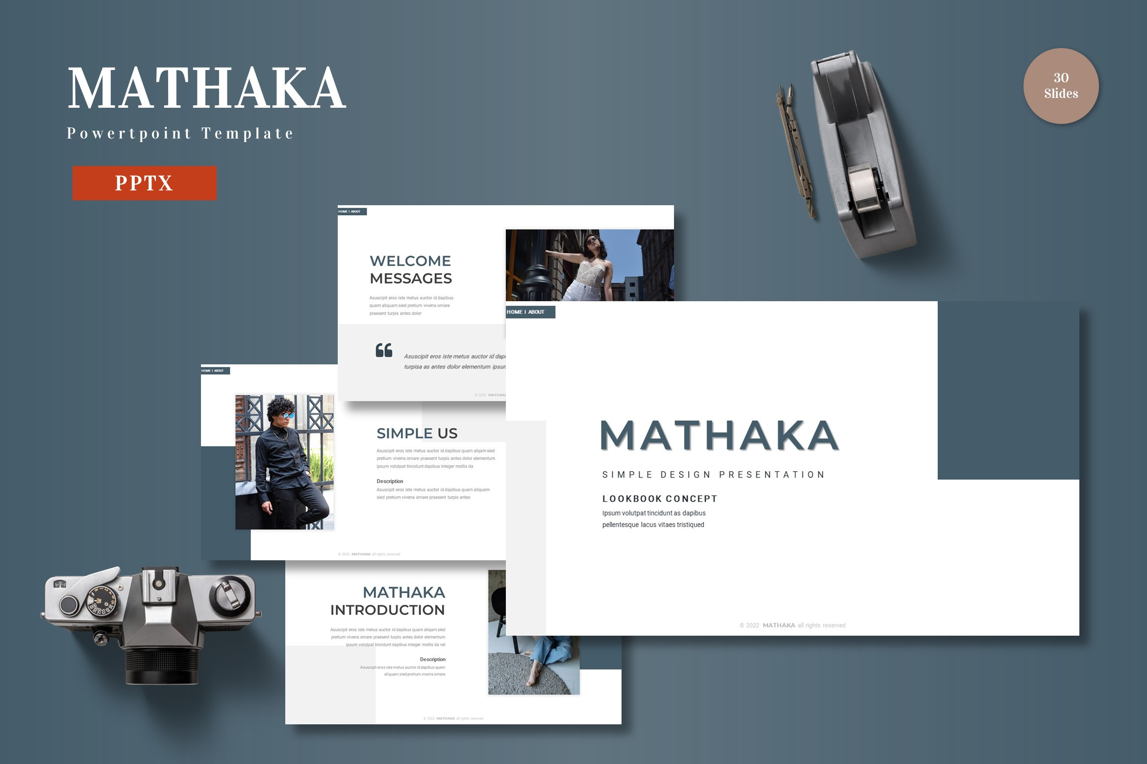 Mathaka - Powerpoint Template, a Presentation Template by Fannan Studio