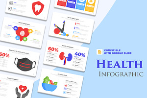 Health Infographic Google Slide, a Templates & Theme by Mighty-Slide