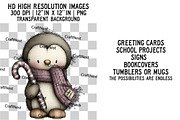 Whimsical Christmas Clipart Bundle, an Illustration by Craft Nest (Thumbnail 2 of 5)