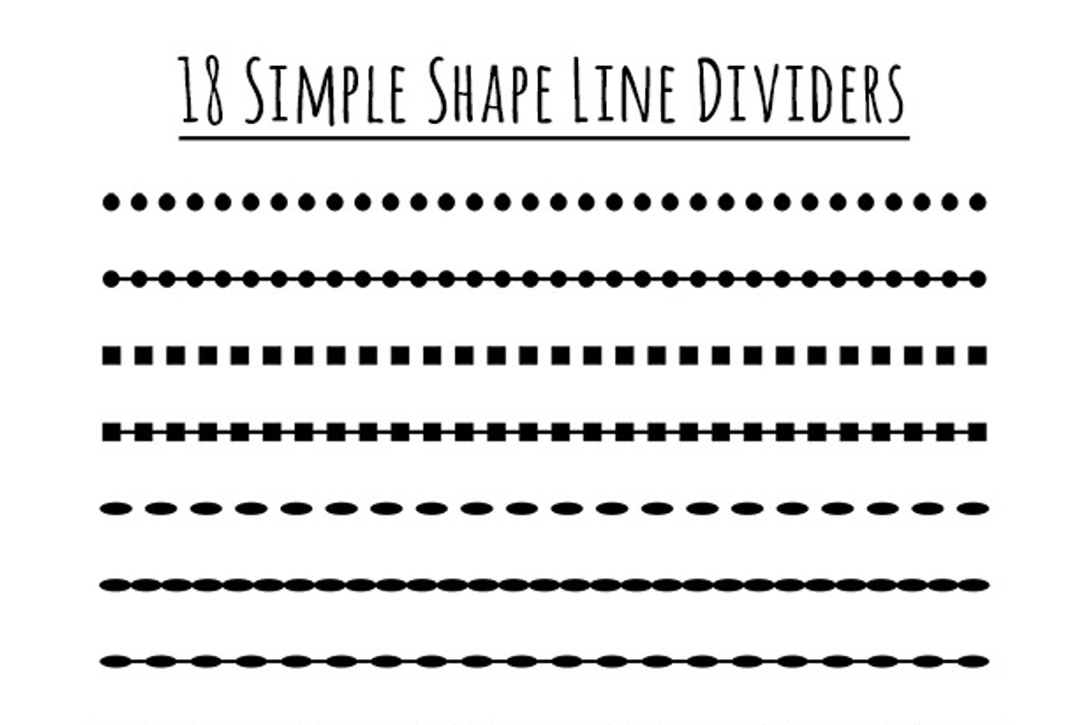 90 Simple Dividers Mega Pack, an Object Graphic by The Digital Download Shop (Photo 4 of 4)