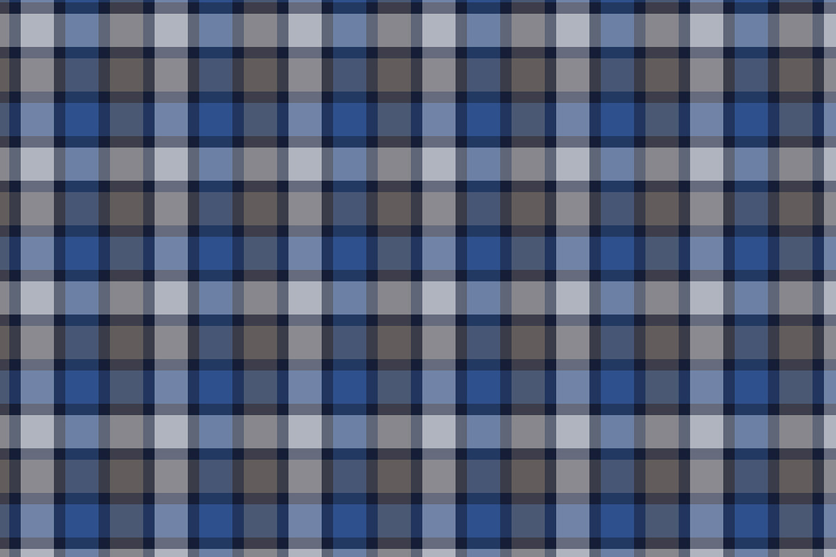 Navy Decorative Plaid Seamless, a Pattern Graphic by Sharon Schwalbe (Photo 4 of 4)