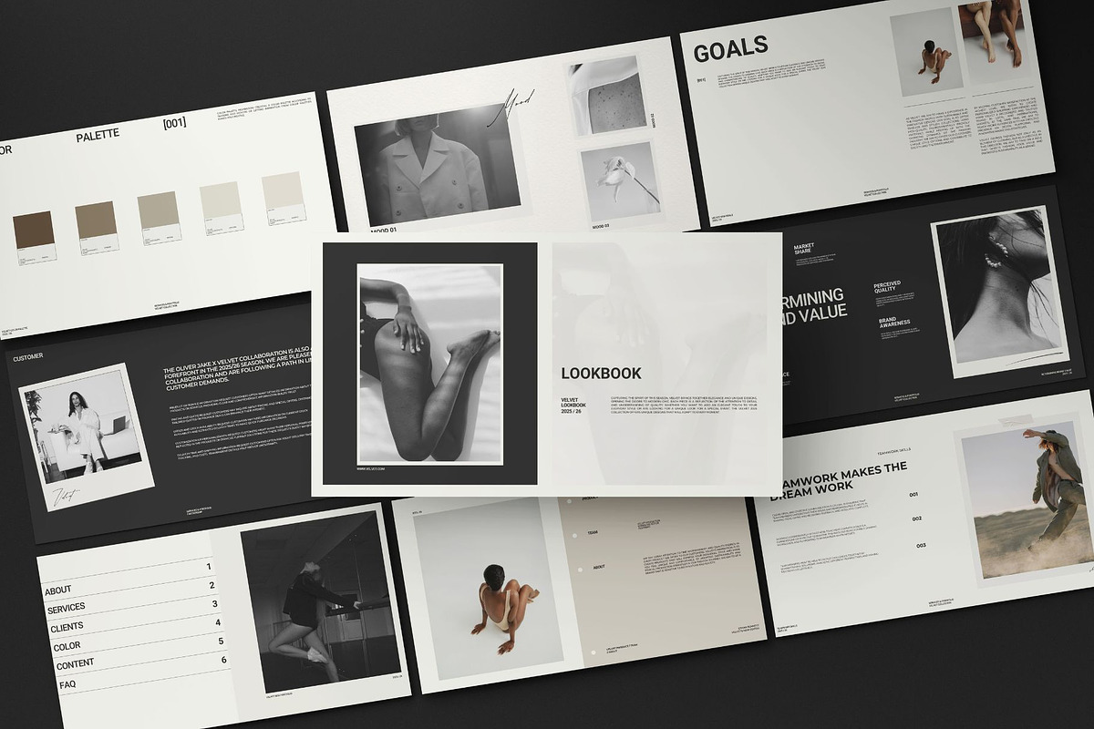 Services and Portfolio Guide, a Presentation Template by Mia Branding Studio (Photo 2 of 4)