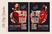 Be My Valentine Flyer Template, a Flyer Template by InTheSky15 (Thumbnail 2 of 2)