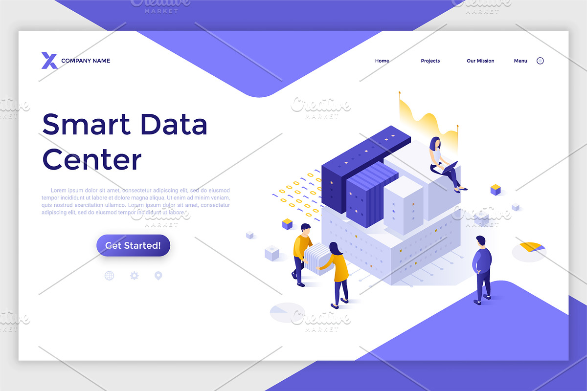 Isometric Solutions Mini. Part 5, a Templates & Theme by Andrew Kras Design (Photo 6 of 19)