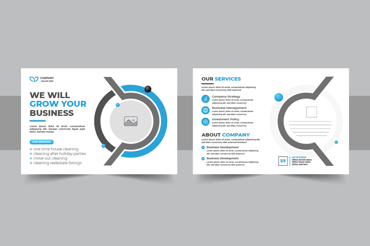 Corporate business eddm layout, a Card Template by Pavel_design (Photo 2 of 2)