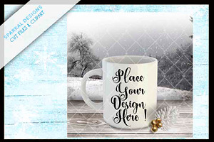 Coffee Mug Mockup Holiday