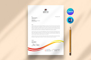 Letterhead, a Stationery Template by DesignDevisers (Thumbnail 2 of 10)