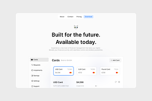 Meowbank - Finance Framer template, a Websites & App Template by 2048