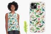 Age of Dinosaurs 2 Patterns, a Pattern Graphic by Michiru13 (Thumbnail 3 of 26)