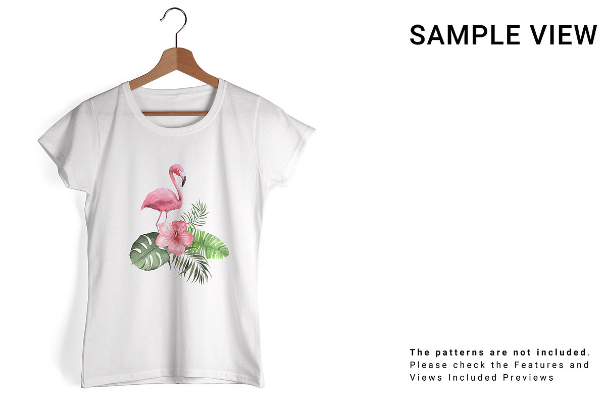 Women's T-Shirt and Jeans Mockup Set, a Shirt Mockup by mock-ups (Photo 5 of 11)