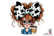 10 Adorable Coffee Lover Clipart PNG, a Graphic by Clipart Bloom (Thumbnail 2 of 11)