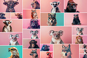 110 Animals in sunglasses, an Animal Photo by Handmadefont (Thumbnail 3 of 18)