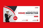 Home Inspector Social Media Cover, a Social Media Template by nandinigraphics (Thumbnail 1 of 4)