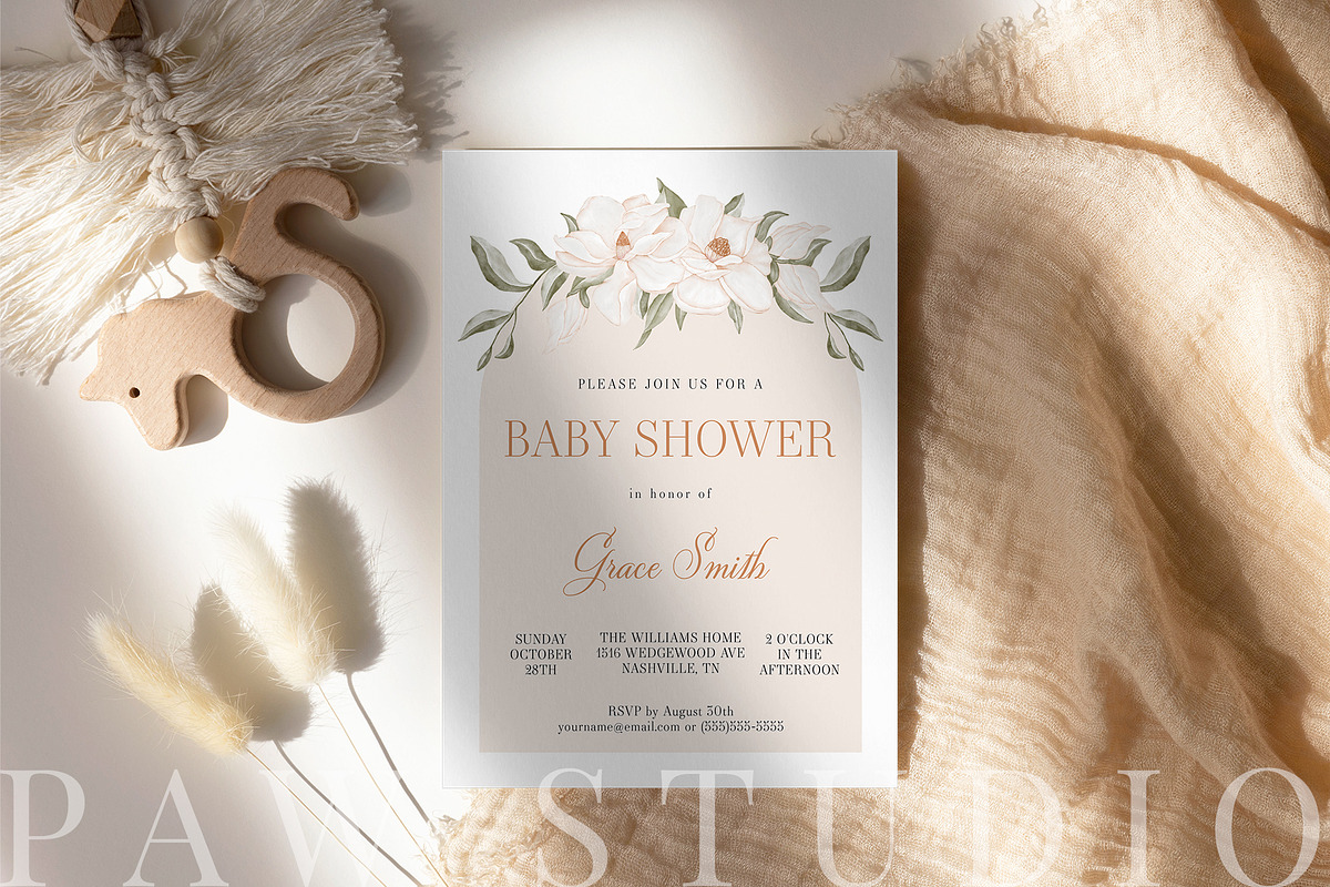 Nursery Card Mockup BundleOnlineEdit, a Product Mockup by PawMockups (Photo 7 of 12)