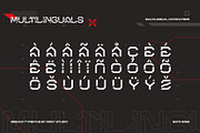 Breako - Futuristic Stencil Font, a Sans Serif Font by Drizy (Thumbnail 4 of 10)
