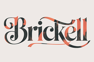 Brickell Modern Calligraphy Font