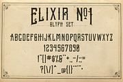 Elixir No1, a Font by the Red Rocket Rebellion (Thumbnail 2 of 2)
