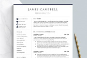 Executive Resume Template for Google, a Resume Template by Get Landed (Thumbnail 1 of 11)