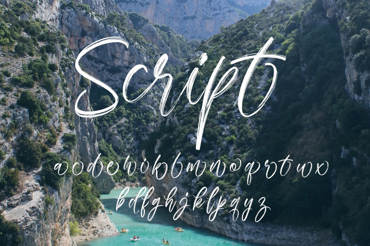 Sanikata - Texture Script Font, a Script Font by Dhabee (Photo 5 of 15)